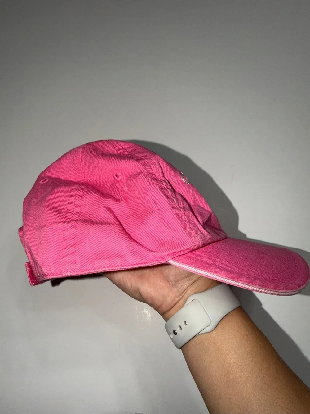 Kids Pink Heart Baseball ‘Love’ Cap The Children’s Place